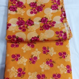 2 Pcs Women's Unstitched Diamond Dress