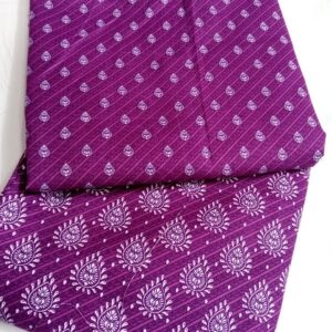 2 Pcs Women's Unstitched Diamond Dress