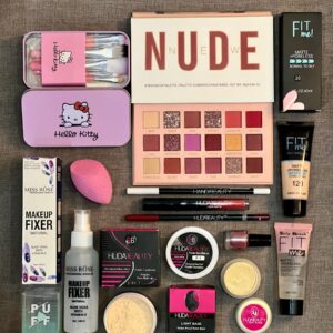 11-Piece Ultimate Glam Makeup Starter Kit: Full Face Essentials Bundle