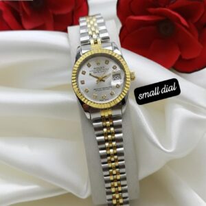 Rolex Luxury Edition Girls Watch – Date Working & Master Steel Lock (Premium Stainless Steel)