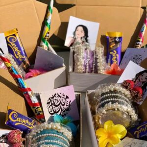 Premium Festive Eidi Box – 6-Piece Traditional Gift Bundle for Her
