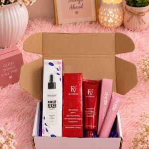 Most Demanding Beauty Box – FV Original Foundation, Rhode Peptide Lip Treatment & Makeup Fixer with Free Gift