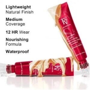 FV Silk Foundation – Full Coverage Waterproof Liquid Base with Natural Glow Finish