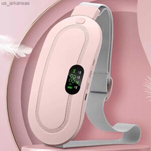 Digital Period Pad - Heating And Vibrating Uterus Belt For Menstrual Cramp Relief With 3 Heat Levels & 4 Modes | Achievers Eshop