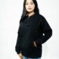 Best Quality Plain Fleece Black Jacket For Ladies & Girls - Soft, Warm & Stylish Winter Outerwear | Achievers Eshop